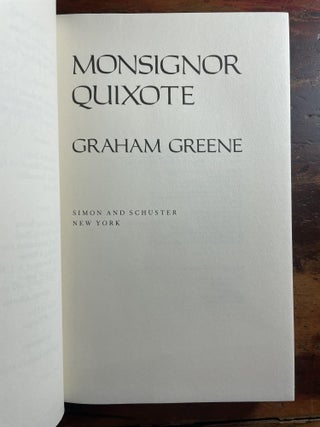 Monsignor Quixote