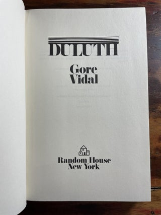 Duluth: A Novel