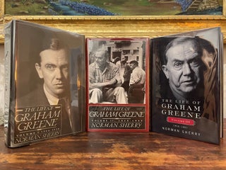 Item #1989TLO-SHE-1A-F The Life of Graham Greene Vol 1: 1904-1939Vol 2: 1939-1955Vol 3:...