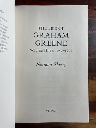 The Life of Graham Greene Vol 1: 1904-1939Vol 2: 1939-1955Vol 3: 1955-1991"