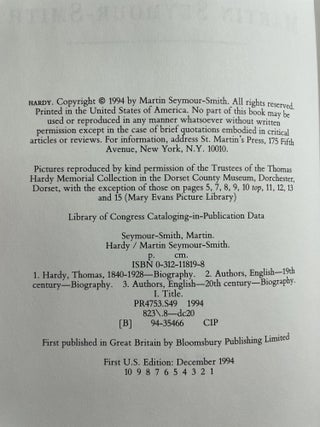 Hardy: A Biography