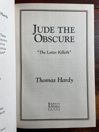 Jude the Obscure