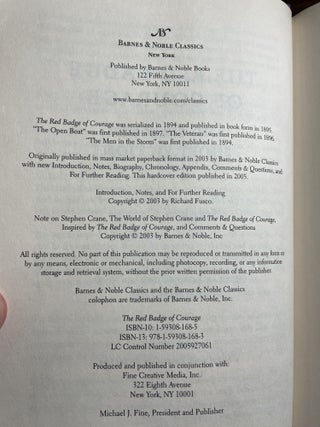 The Red Badge of Courage and Selected Short Fiction