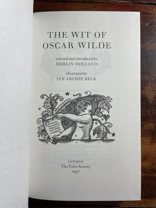 The Wit of Oscar Wilde