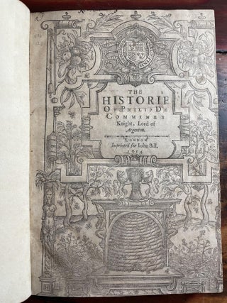 The Historie of Philip De Commines Knight, Lord of Argenton