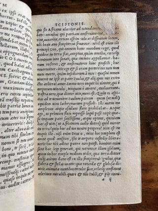 In Somnium Scipionis ex Ciceronis VI libro de Rep. Eruditissima explanation.