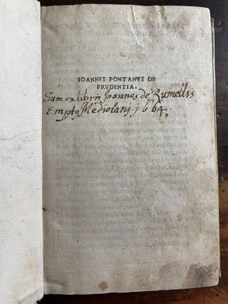 De Prudentia