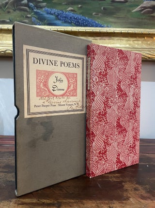 Item #4667 Divine Poems; Devotions; Prayers. John Donne