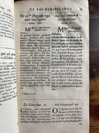 Opuscula Mythologica Physica et Ethica. Graece et Latine