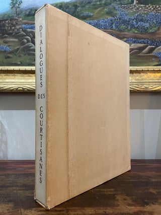 Item #4696 Dialogues des Courtesanes. Lucian