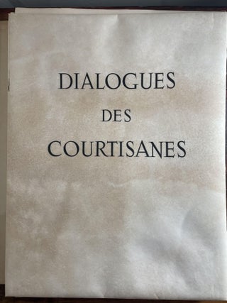 Dialogues des Courtesanes