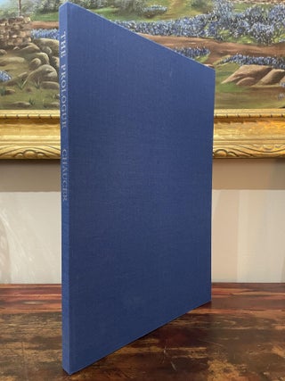 Item #4697 The Prologue to The Cantebury Tales. Geoffrey Chaucer