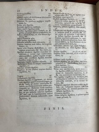 Xenophontis de Cyri Expeditione Libri Septem - bound with - Xenophontis de Agesilao Rege Oratio