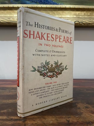 Item #4706 The Histories & Poems of Shakespeare in two volumes; Vol II. William Shakespeare