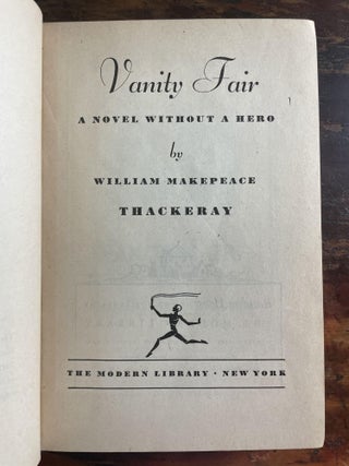 Vanity Fair: A Novel Without a Hero