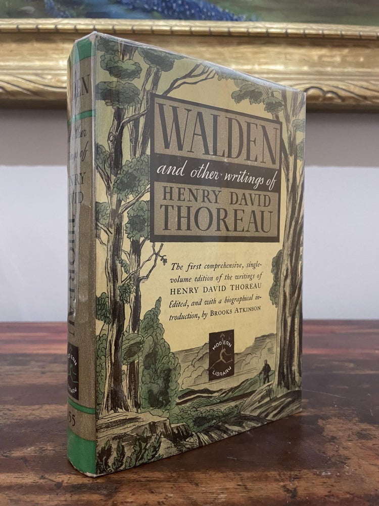 Item #4746 Walden and Other Writings of Henry David Thoreau. Henry David Thoreau.
