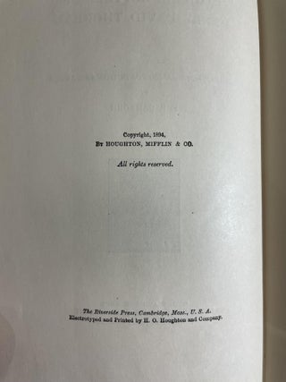 Familiar Letters (Riverside Edition Volume 11)