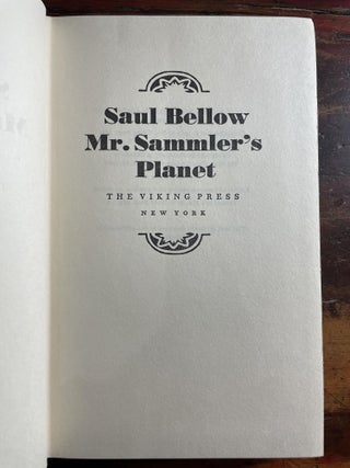 Mr. Sammler's Planet