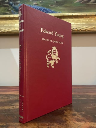 Item #4826 Edward Young. Isabel St. John Bliss