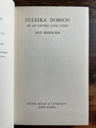 Zuleika Dobson