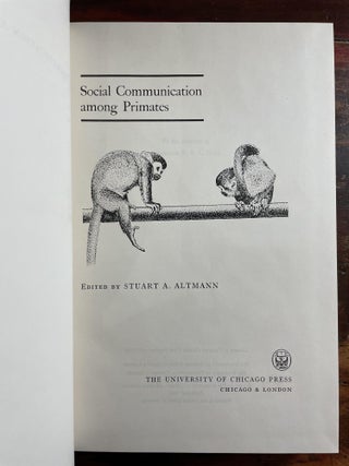 Social Communication among Primates