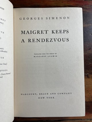 Maigret Keeps a Rendezvous