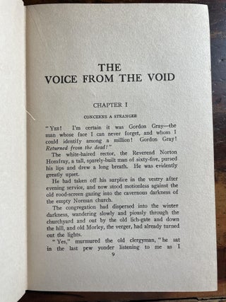 The Voice From the Void