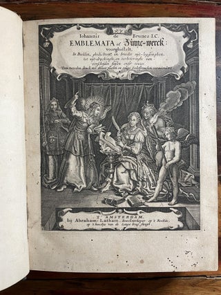 Emblemata of Zinne-werck: voorghestelt in Beelden, ghedichten, en breeder uyt-legginghen tot uyt-druckinghe, en veerbeteringhe van verscheyden feylen onfer eeuwe.
