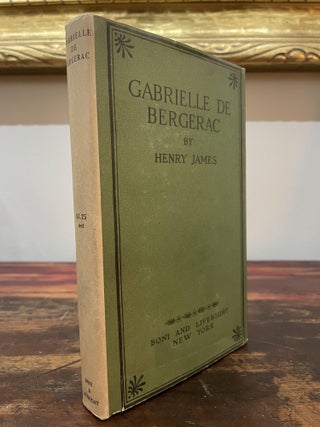 Item #4892 Gabrielle de Bergerac. Henry James