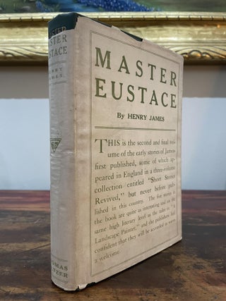 Item #4898 Master Eustace. Henry James