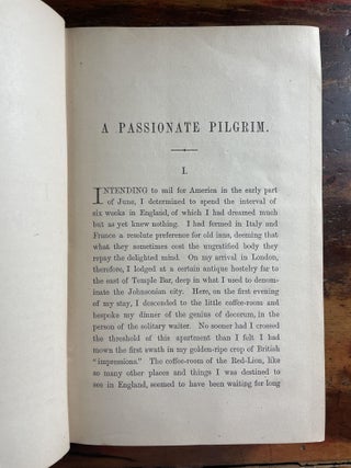 A Passionate Pilgrim, and Other Tales