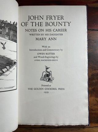John Fryer of the Bounty