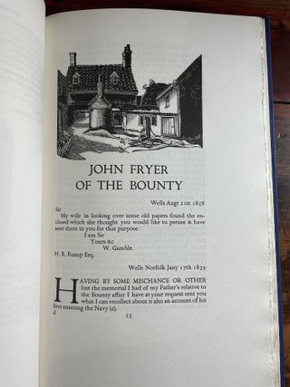 John Fryer of the Bounty