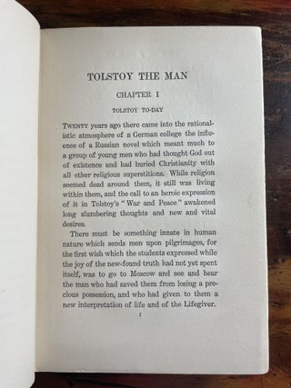 Tolstoy The Man