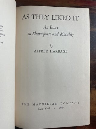 As They Liked It
