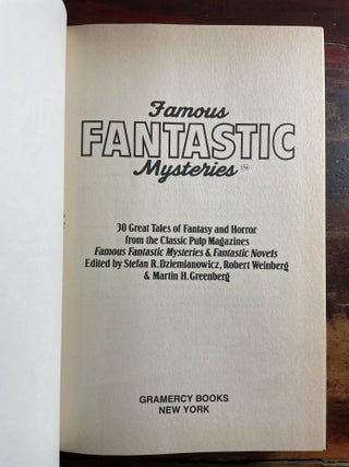 Famous Fantastic Mysteries
