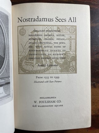 Nostradamus Sees All