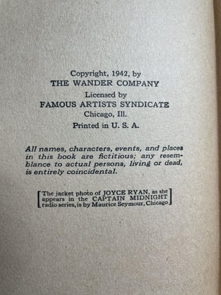 Joyce of the Secret Squadron