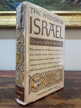 Item #5038 The Wisdom of Israel. Lewis Browne