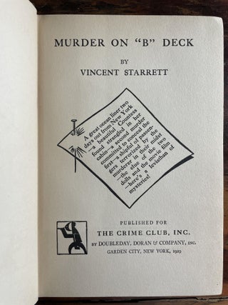 Murder on "B" Deck