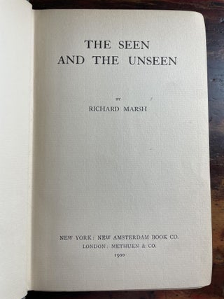 The Seen and the Unseen