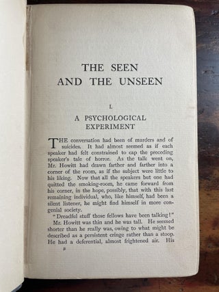 The Seen and the Unseen