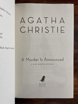 A Murder Is Announced