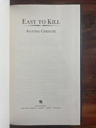 Easy to Kill