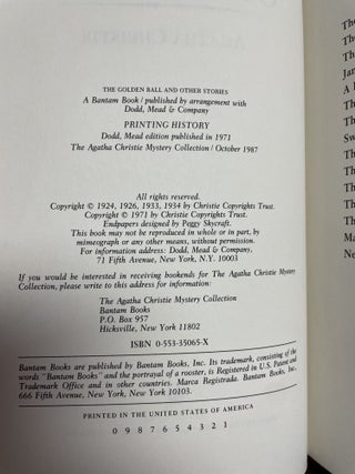 The Golden Ball and Other Stories