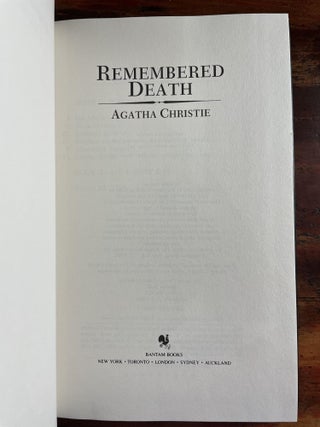 Remembered Death