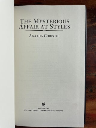The Mysterious Affair at Styles