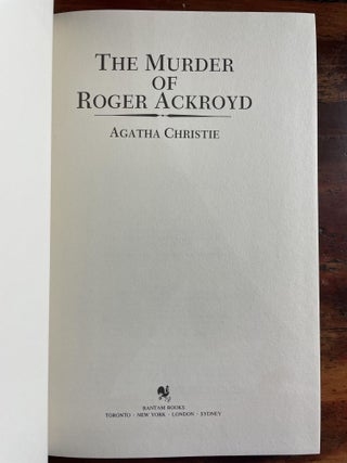 The Murder of Roger Ackroyd