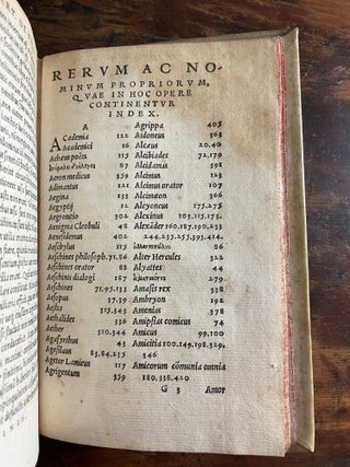 Diogenis Laertii de Vita et Moribus Philosophorum Lobri X