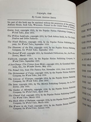 Genius Loci and Other Tales